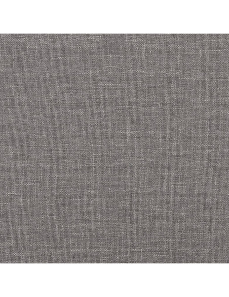 Panca Grigio chiaro 70x35x41 cm in Tessuto