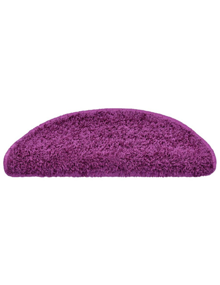 Tappetini per Scale 20 pz Viola 65x21x4 cm