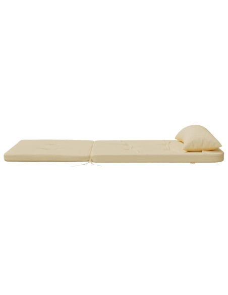 Cuscini per Sedia Adirondack 2 pz Beige in Tessuto Oxford