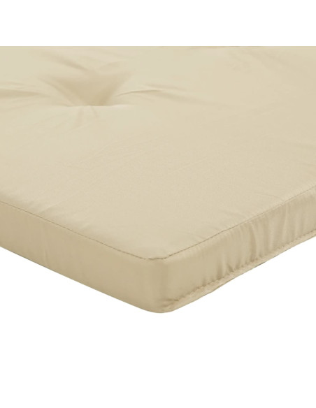 Cuscini per Sedia Adirondack 2 pz Beige in Tessuto Oxford