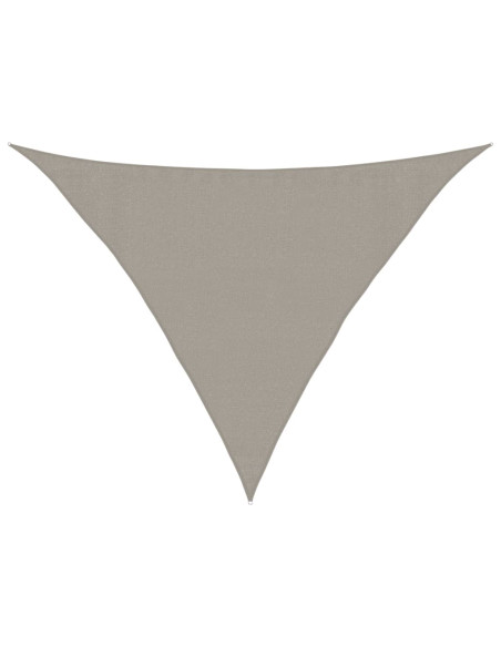 Vela Parasole 160 g/m² Triangolare 3,5x3,5x4,9 m in HDPE