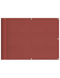 Paravento da Balcone Terracotta 75x700cm 100% Poliestere Oxford