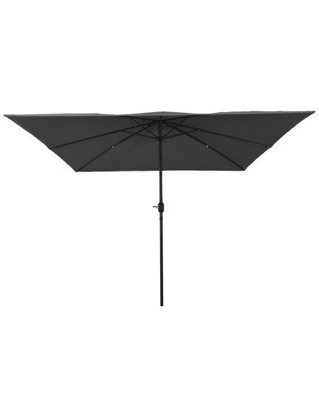 Parasol da Giardino Quadrato 295x245 cm Antracite
