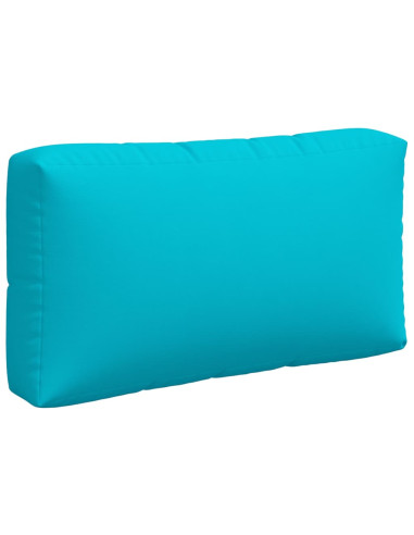 Cuscini per Pallet 3 pz Turchese in Tessuto Oxford