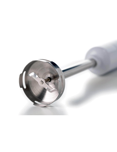 Ariete 601 Frullatore a immersione Breakfast, 700 W, 2 velocità, Lama in acciaio inox, Gamba removibile, Bicchiere trasparente,