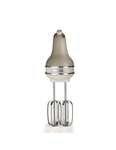 Ariete 1548 Sbattitore Vintage, 450W, 5 velocità, Funzione turbo, 2 fruste, Beige