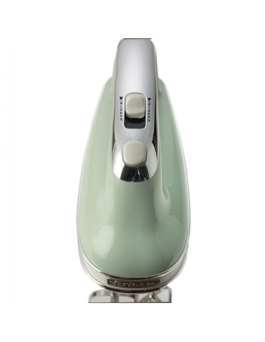 Ariete 1548 Sbattitore Vintage, 450W, 5 velocità, Funzione turbo, 2 fruste, Verde