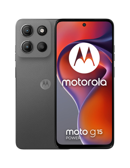 Motorola moto g15 power 17,1 cm (6.72") Doppia SIM Android 15 4G USB tipo-C 8 GB 512 GB 6000 mAh Grigio
