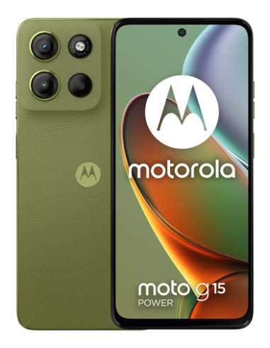 Motorola moto g15 power 17,1 cm (6.72") Doppia SIM Android 15 4G USB tipo-C 8 GB 512 GB 6000 mAh Verde