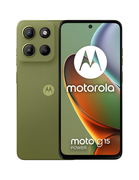 Motorola moto g15 power 17,1 cm (6.72") Doppia SIM Android 15 4G USB tipo-C 8 GB 512 GB 6000 mAh Verde
