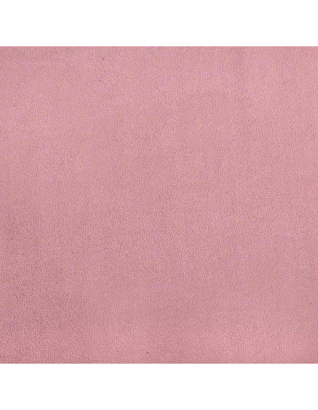 Set di Divani 3 pz con Cuscini rosa in Velluto