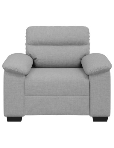 Divano Sedia Grigio Nuvola 55 cm in Tessuto