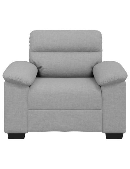 Divano Sedia Grigio Nuvola 55 cm in Tessuto