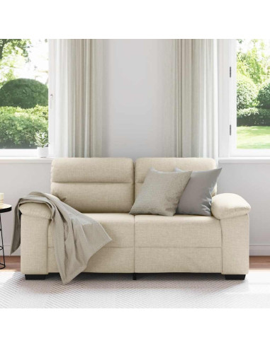 Divano a 2 Posti 120 cm in Lino