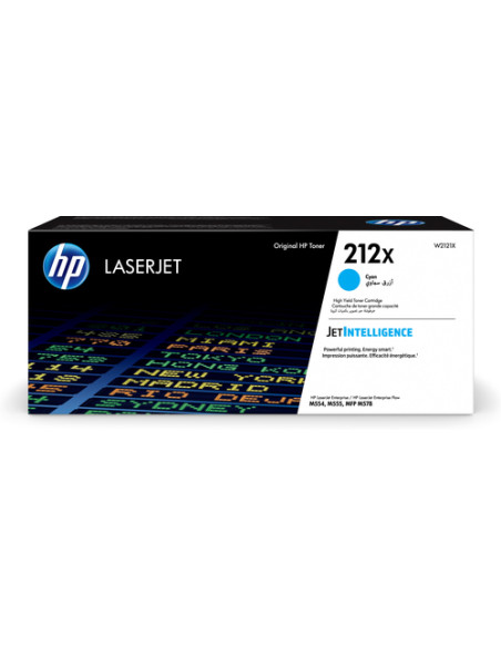 HP Cartuccia toner ciano originale LaserJet 212X ad alta capacità