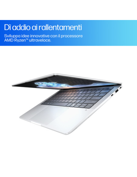 HP EliteBook G1a AMD Ryzen AI 7 PRO 360 Computer portatile 35,6 cm (14") Touch screen 2.8K 32 GB LPDDR5x-SDRAM 1 TB SSD Wi-Fi 7 