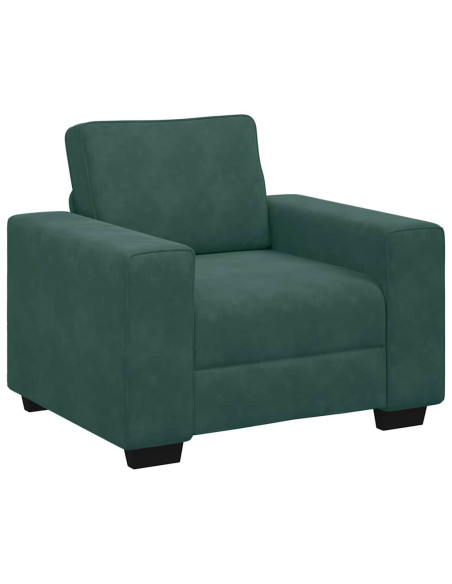 Divano Sedia Verde Scuro 60 cm Velluto