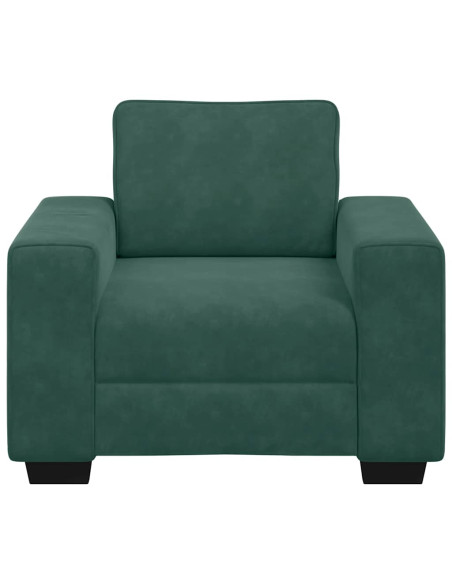 Divano Sedia Verde Scuro 60 cm Velluto