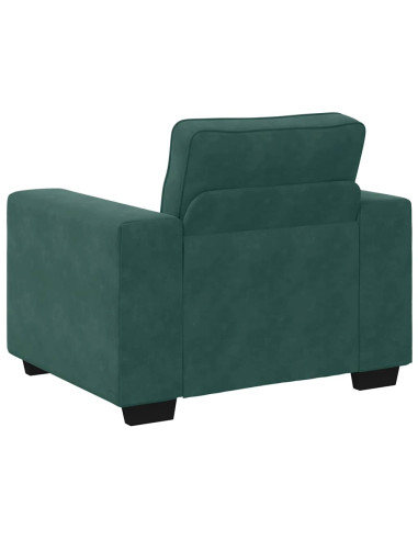 Divano Sedia Verde Scuro 60 cm Velluto