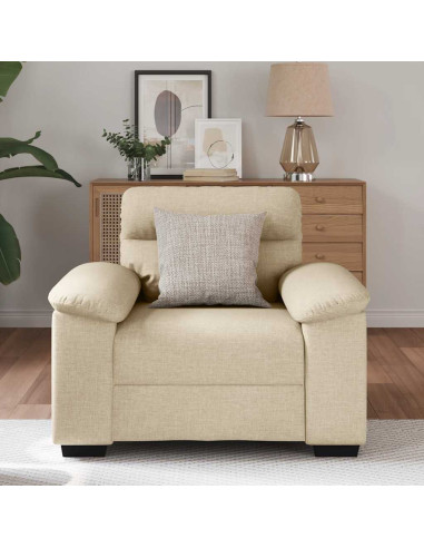 Poltrona Crema 60 cm in Tessuto