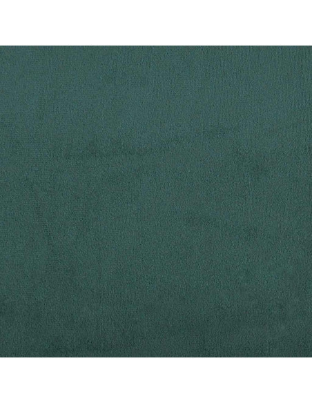 Set di Divani 3 pz con Cuscini Verde scuro in Velluto