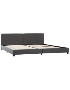 Giroletto Grigio in Similpelle 180x200 cm 2