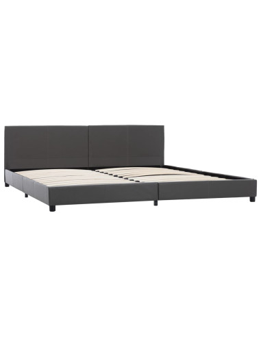 Giroletto Grigio in Similpelle 180x200 cm