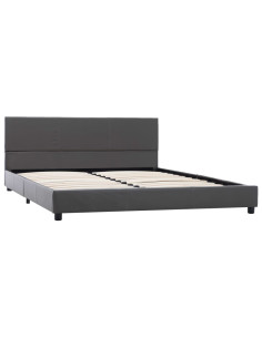 Giroletto Grigio in Similpelle 140x200 cm 2