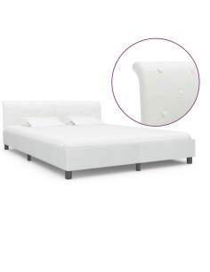 Giroletto Bianco in Similpelle 180x200 cm