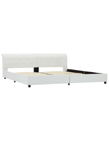 Giroletto Bianco in Similpelle 180x200 cm