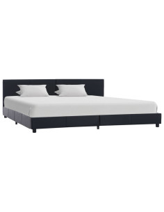 Giroletto Nero in Similpelle 180x200 cm