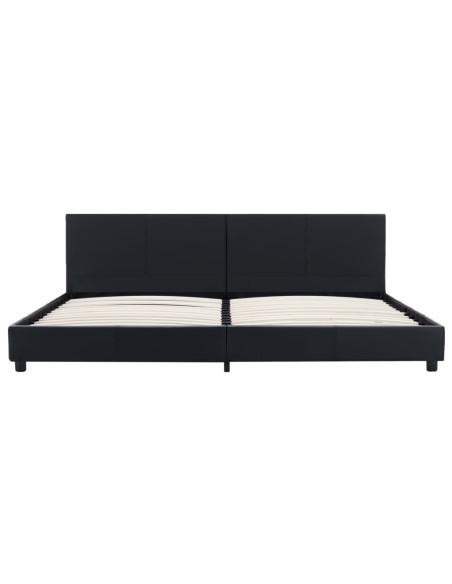 Giroletto Nero in Similpelle 180x200 cm
