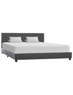 Giroletto Grigio in Similpelle 160x200 cm