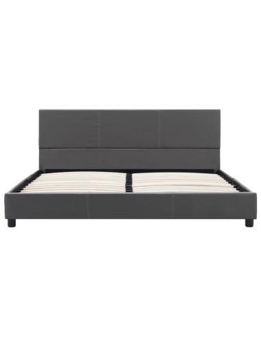 Giroletto Grigio in Similpelle 160x200 cm