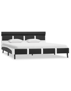 Giroletto con LED Bianco in Similpelle 160x200 cm 2