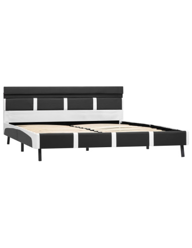 Giroletto con LED Bianco in Similpelle 160x200 cm