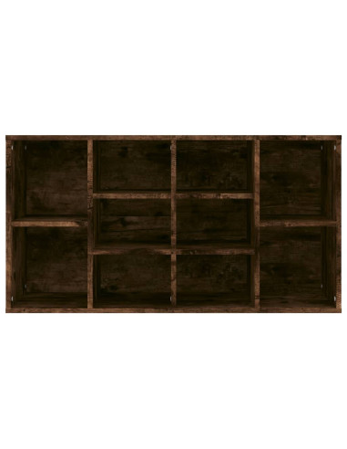 Scarpiera Rovere Fumo 103x30x54,5 cm in Legno Multistrato