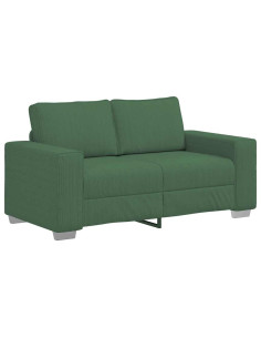 Divano Divanetto Verde giungla 120cm Tessuto di Velluto a Coste