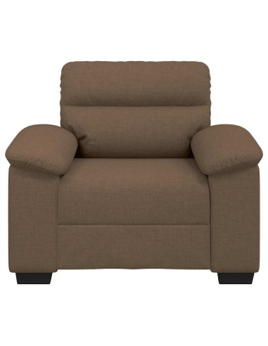Poltrona Marrone 60 cm in Tessuto