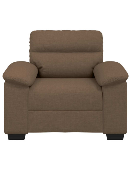 Poltrona Marrone 60 cm in Tessuto