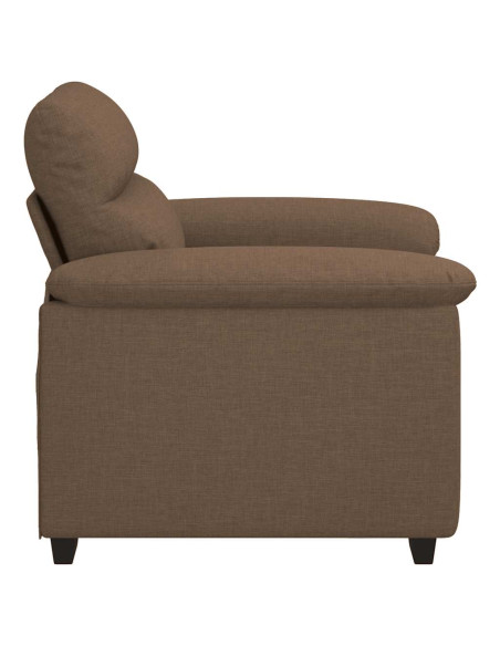 Poltrona Marrone 100x81x84 cm in Tessuto