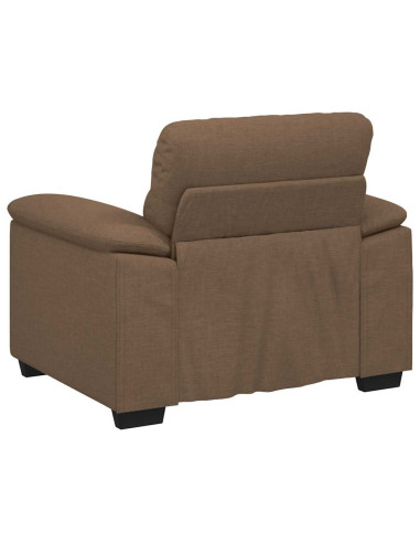 Poltrona Marrone 60 cm in Tessuto