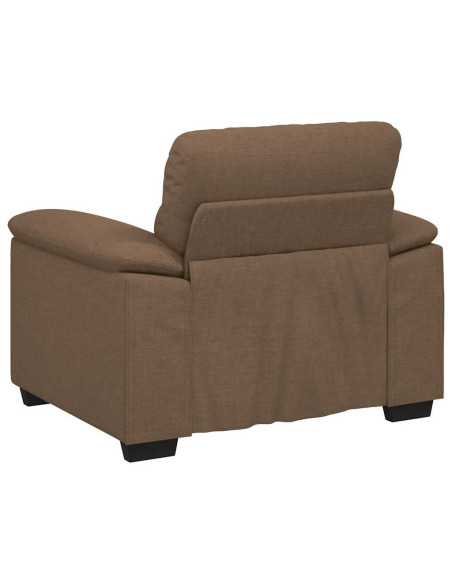 Poltrona Marrone 100x81x84 cm in Tessuto