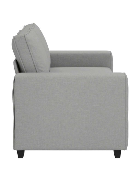 Divano a 2 Posti Grigio Nuvola 180x77x82 cm in Tessuto
