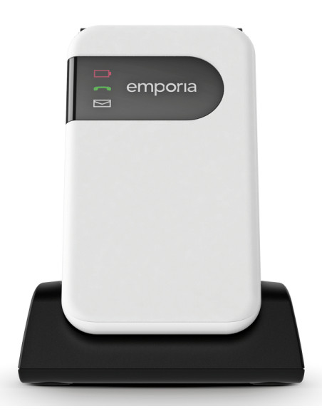Emporia SIMPLICITYglam.4G 7,11 cm (2.8") Bianco Telefono per anziani