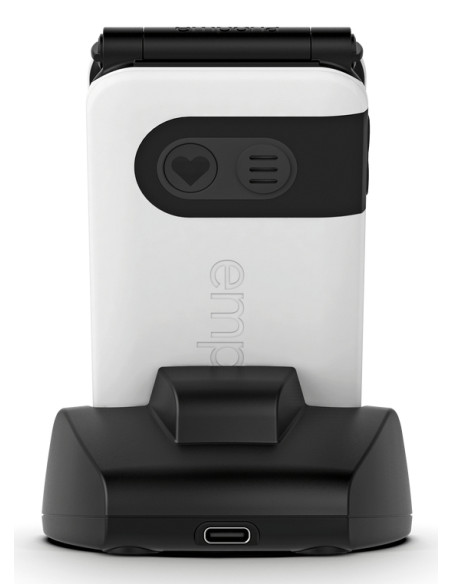 Emporia SIMPLICITYglam.4G 7,11 cm (2.8") Bianco Telefono per anziani