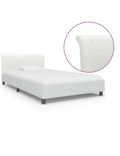 Giroletto Bianco in Similpelle 90x200 cm 2