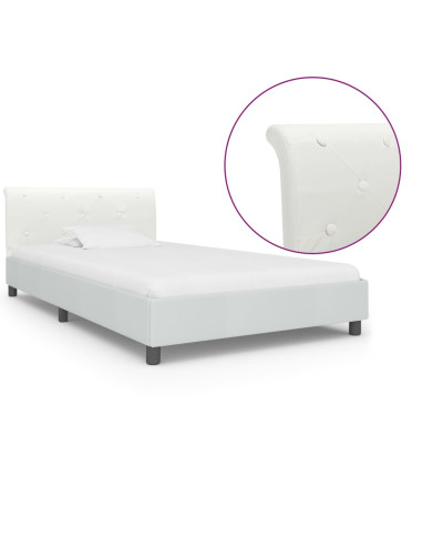 Giroletto Bianco in Similpelle 90x200 cm