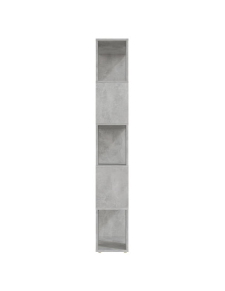 Libreria/Divisorio Grigio Cemento 60x24x155 cm