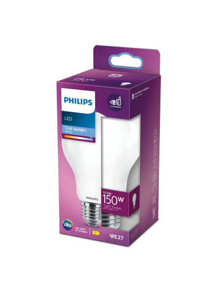 Philips Lampadina smerigliata a filamento 150 W A67 E27